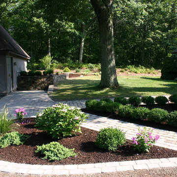 Contemporary entrance