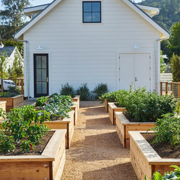 Contemporary Farmhouse New Construction (Hoffman-Yountville, Napa)
