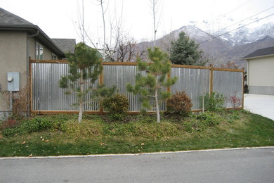 contemporary fence