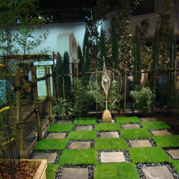 Contemporary Japanese Tea House Garden 2
