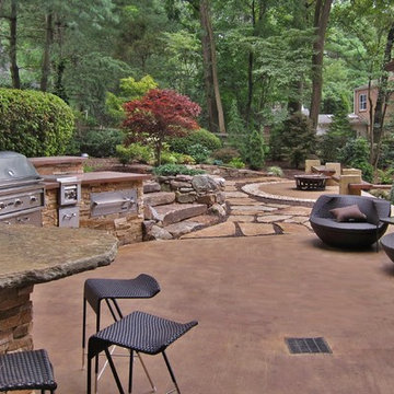Contemporary Outdoor Living Space