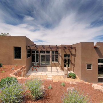 Contemporary Pueblo in Santa Fe