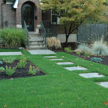 Contemporary Style Sugar House Modern Water Wise Front Yard