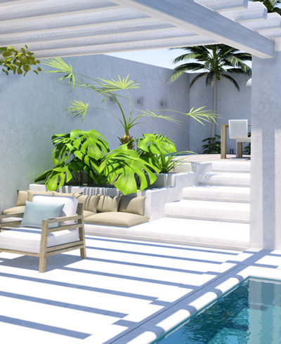 Contemporary Garden by My Paradissi