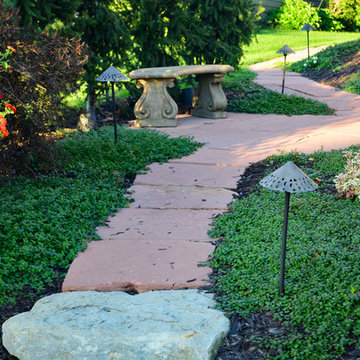 Corner lot Courtyard
