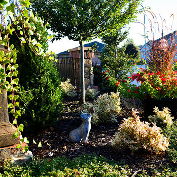 Corner lot Courtyard