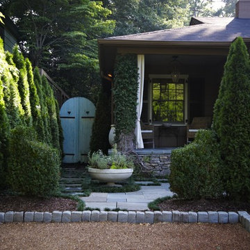 Cottage driveway