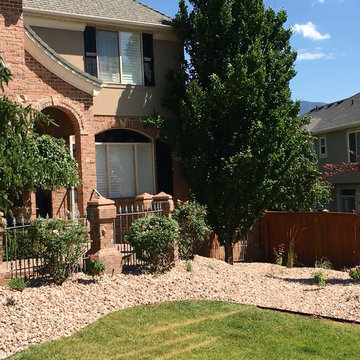 Cottonwood Heights landscaping front yard
