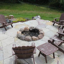 Son’s Fire pit and Patio Ideas