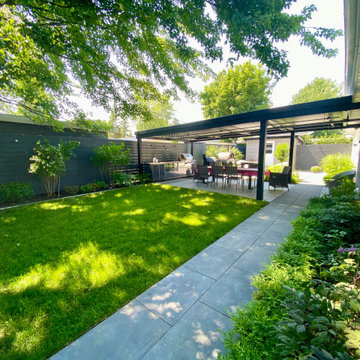 Courtyard renew of a bungalow