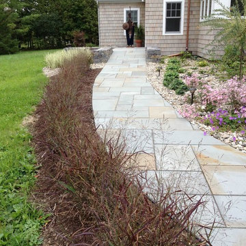 Craftsman Stone Walls, Paths, Steps and Entryways