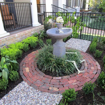 Creating a Courtyard with Southern Charm