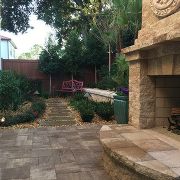 Creating a Relaxing Escape with an Outdoor Fireplace and Patio
