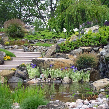 Creative sustainable waterfront landscape design-Eastern shore Md