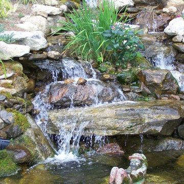 Crescent Court Landscape and Water Feature/Pond Project