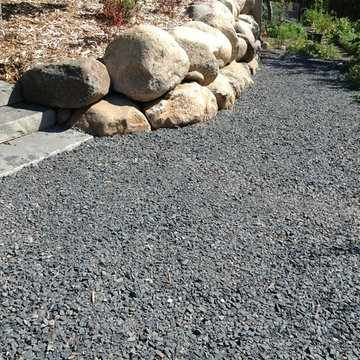 Crushed Stone Walkway