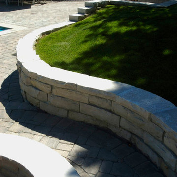 Curved Retaining Wall
