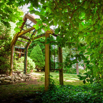 Custom Arbor - Garden Entry