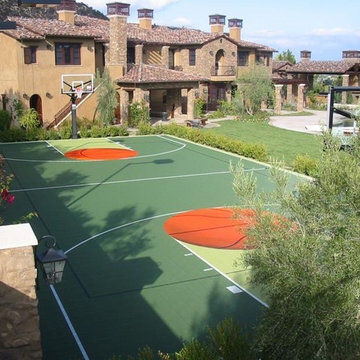 Custom Backyard Multi-Sport Court