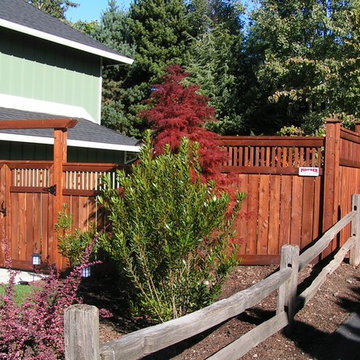 Custom Cedar Fence