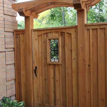 Custom Cedar Gate