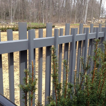 Custom Contemporary Picket Fence