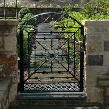 Custom Iron Walk Gate