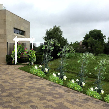 Custom landscape design- July 2015