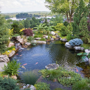 Custom Pond Project in Knoxville Tennessee