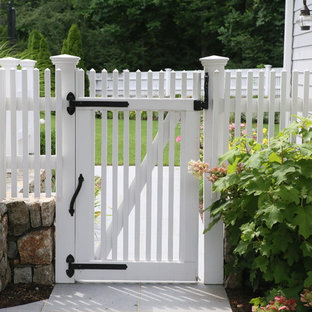 White Wood Fence | Houzz