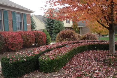 Photo of a traditional landscaping in Detroit.