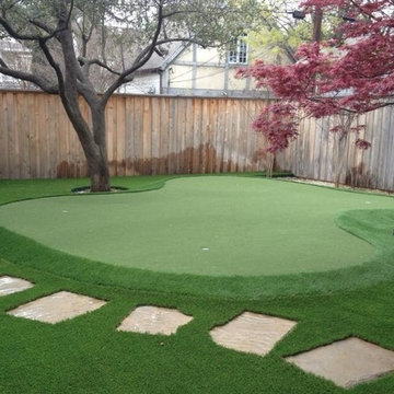 Dallas Backyard Putting Green