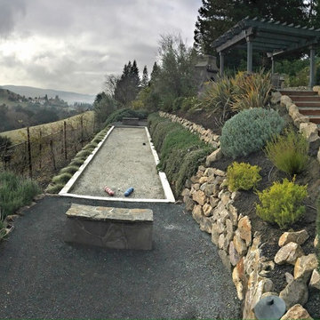 Danville, Deer Ridge Rd. Fireplace & Bocce