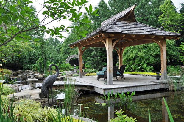 Asiatisch Garten by McHale Landscape Design, Inc.