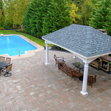 Davis Landscaping w/ Country Lane Gazebos outdoor structure