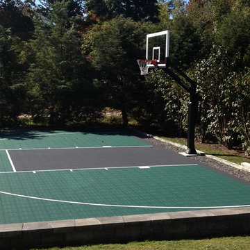 Debra S's Pro Dunk Platinum Basketball System on a 46x30 in Wells, ME