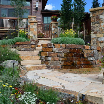 Design - Build Mountain Home Landscape in Silverthorne, CO
