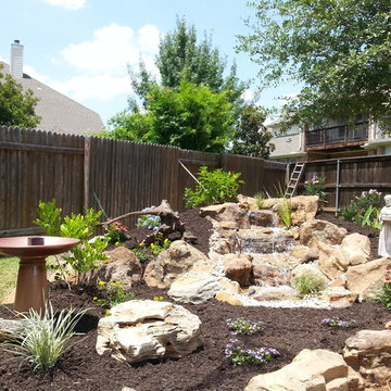 Disappearing, Pond-less Waterfall Ideas for your Austin/Central Texas Landscape