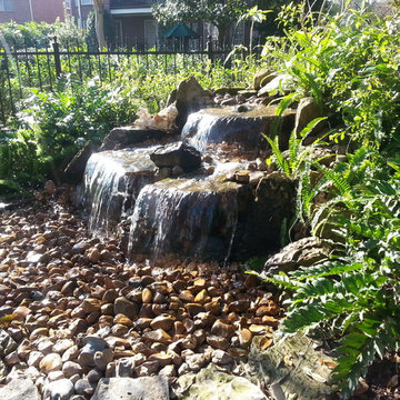 Disappearing,Pond-less Waterfall Ideas for your Austin/ Central Texas Landscape