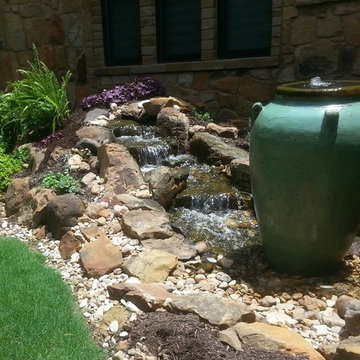 Disappearing, Pondless Waterfall Ideas for your Austin/ Central Texas Landscape