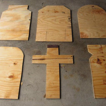 DIY Gravestones