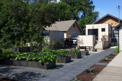 Photo of a contemporary landscaping in Other.