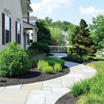 Doylestown, PA- Outdoor Courtyard Entrance & Backyard Retreat