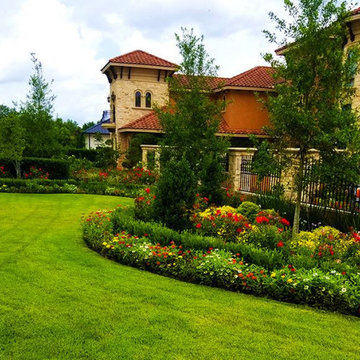 Dramatic Flower Beds