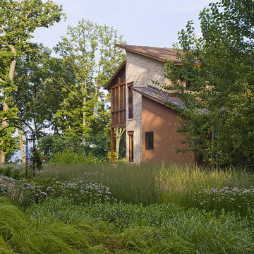 Drifts of naturalistic plantings