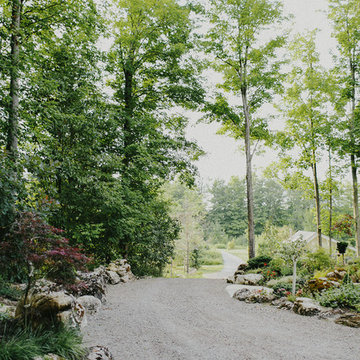 Driveway Leading out of the Property