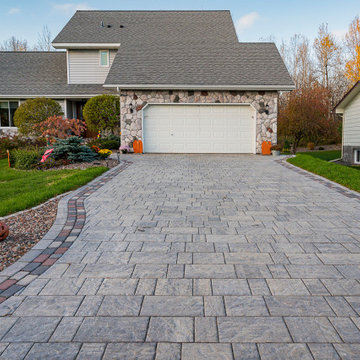 Driveway Makeover- Paver Driveway