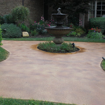 Driveways with Custom Colorseal