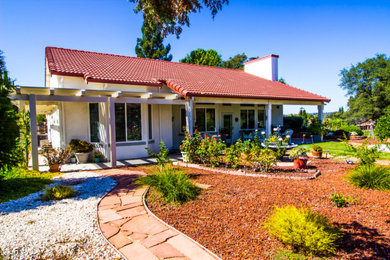 This is an example of a modern landscaping in Orange County.