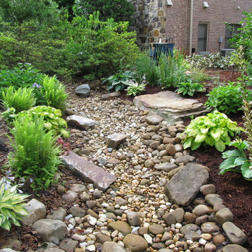 Dry Creek Bed and Shade Garden